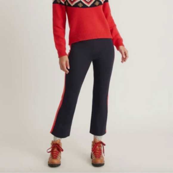 Marine Layer Archive Jordan Ponte Pant
SZ 6 Navy Red White Colorblock EUC - Picture 9 of 9